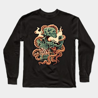 Octo Skull Long Sleeve T-Shirt